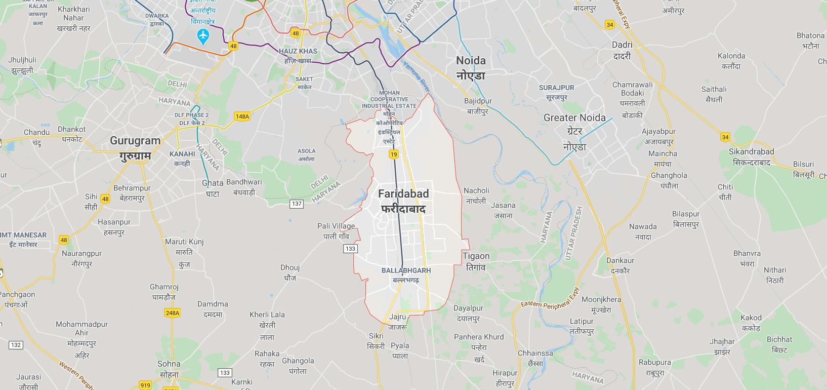 WTC Prive Location Map