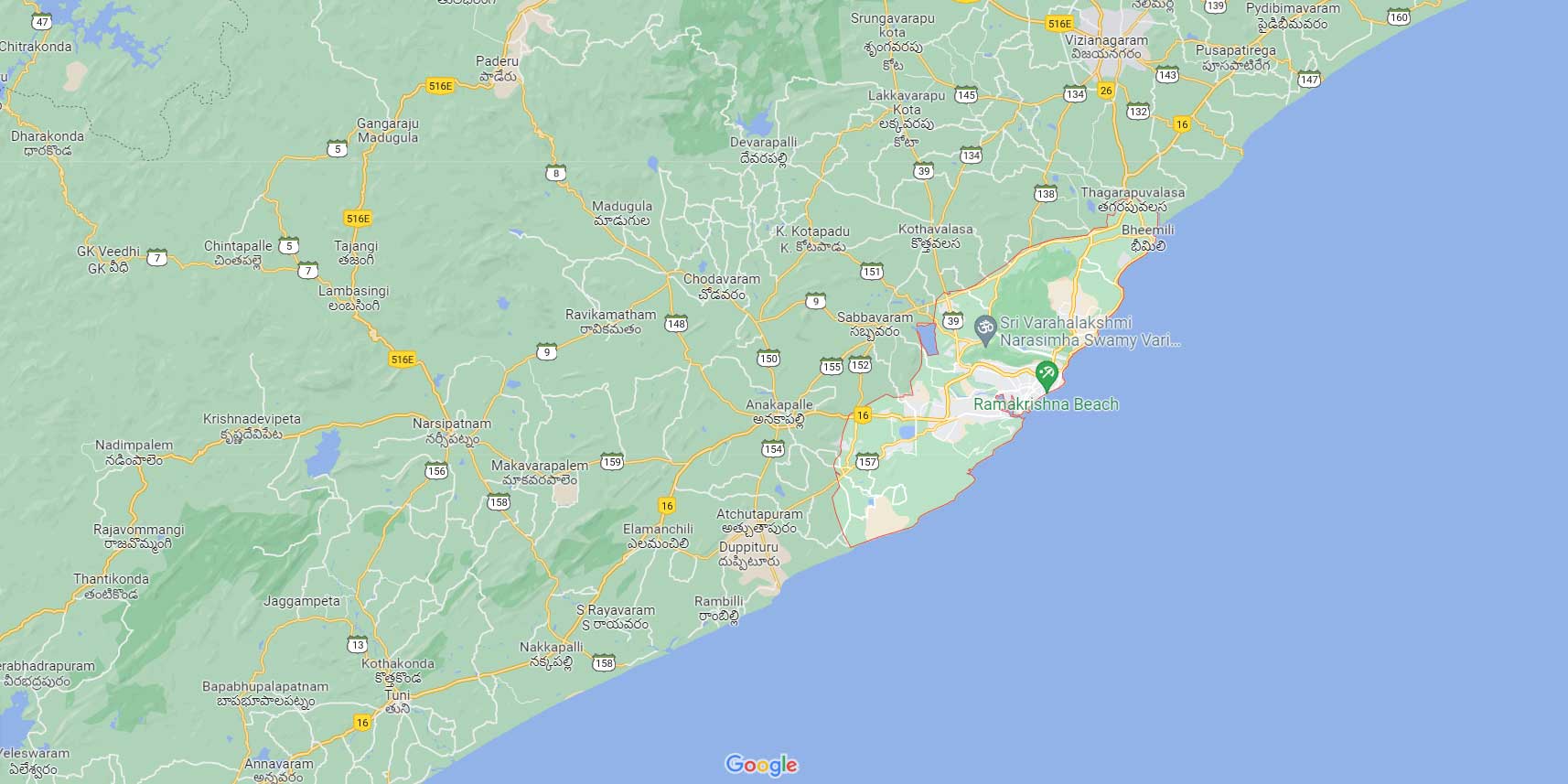 WTC Visakhapatnam Location Map